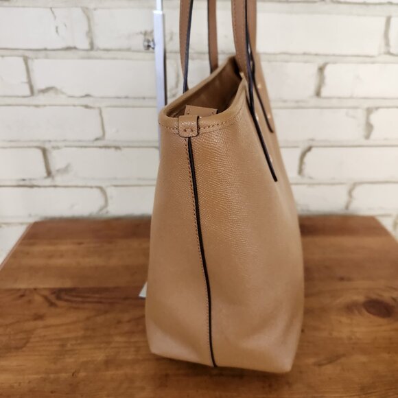 Like New Coach City Zip Brown Leather Shoulder Bag Tote Purse - Picture 4 of 13